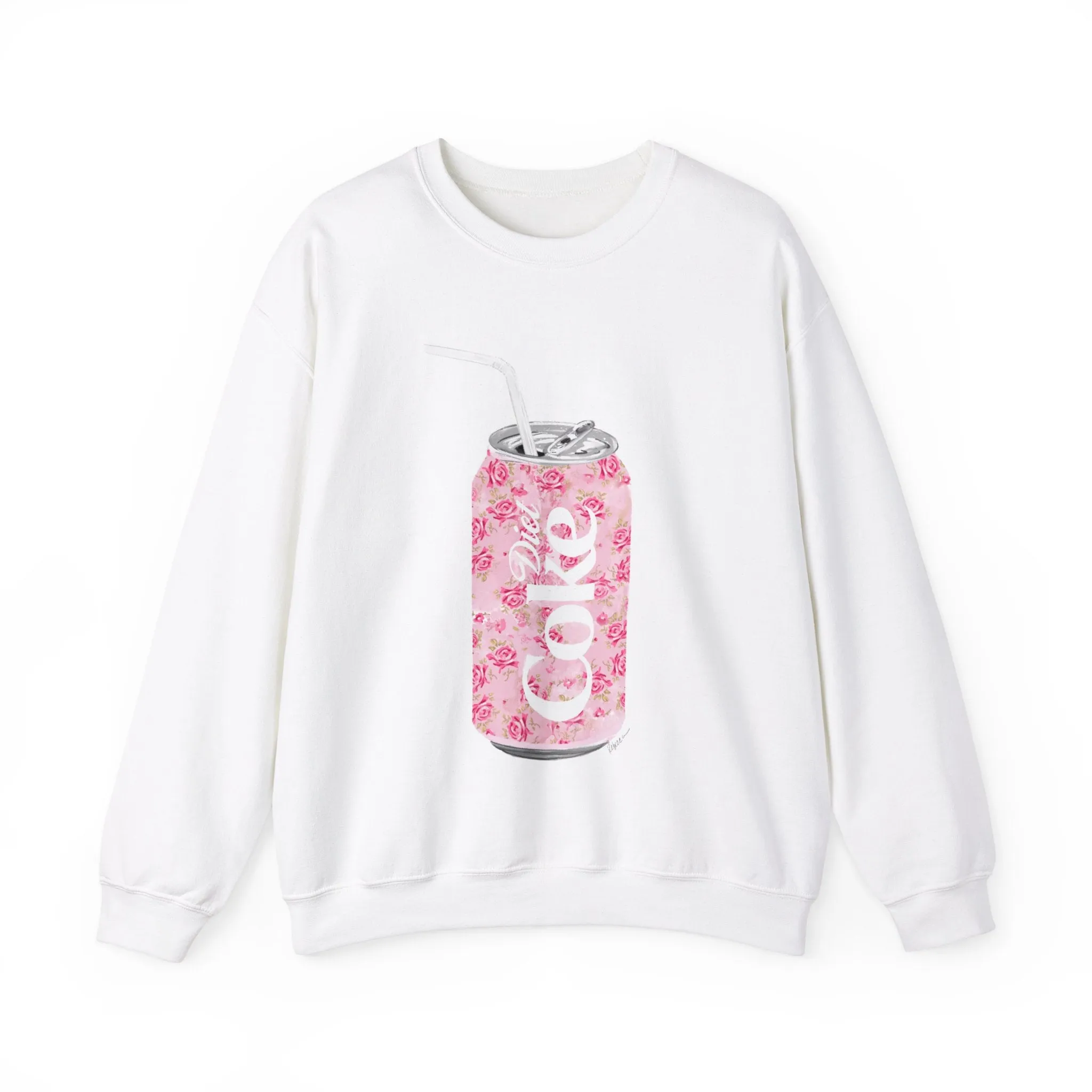 PRETTY IN PINK DIET SODA - Crewneck