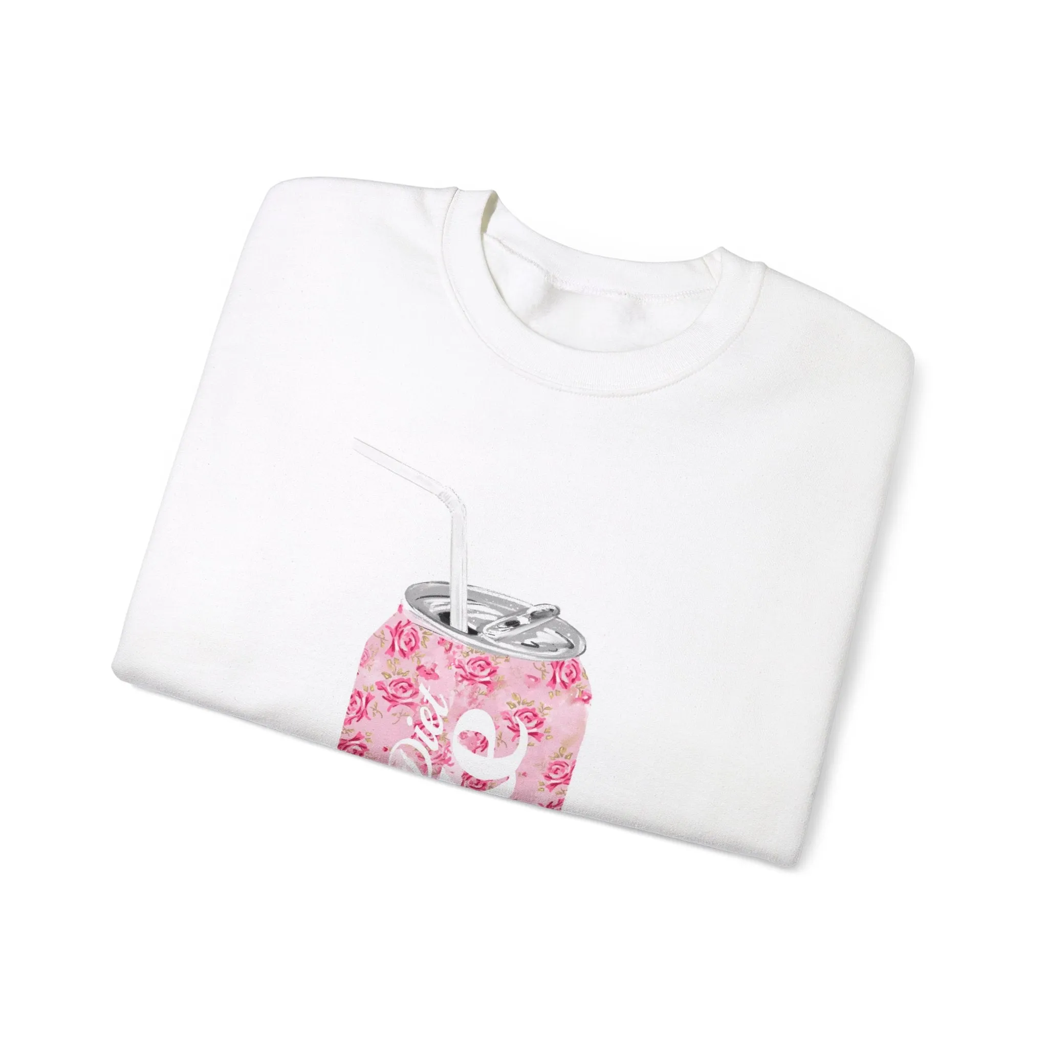 PRETTY IN PINK DIET SODA - Crewneck