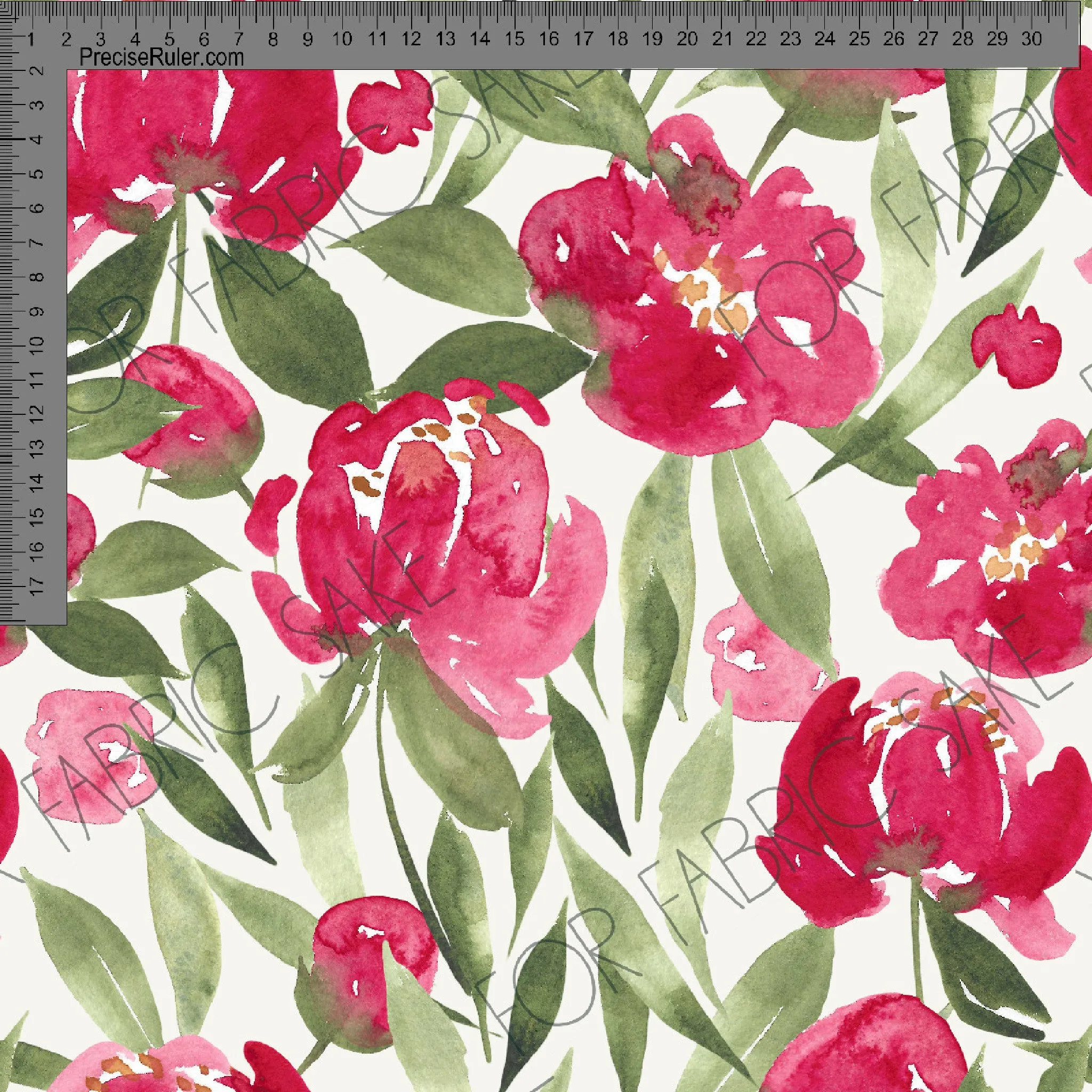 Pretty Peony Cream - Ashleigh Fish - Custom Pre Order