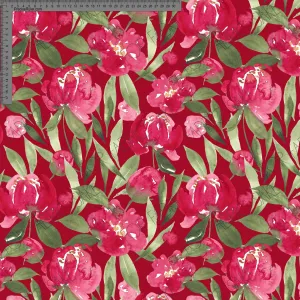 Pretty Peony Red - Ashleigh Fish - Custom Pre Order