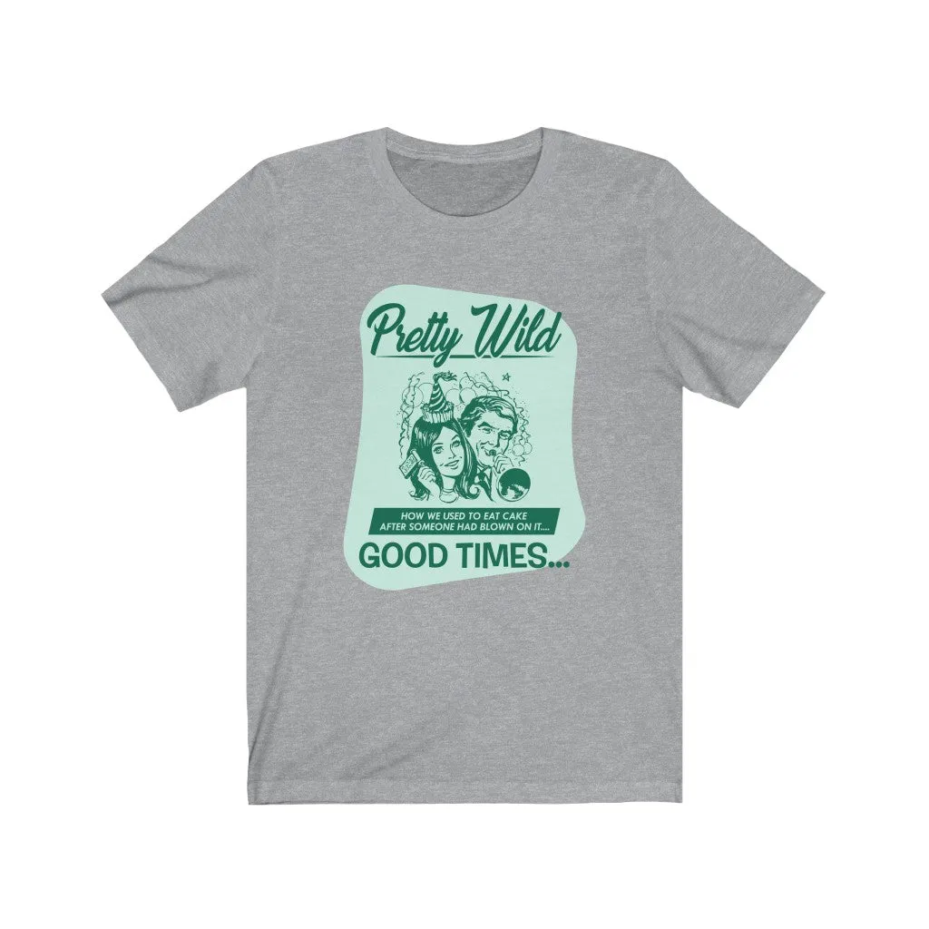 PRETTY WILD GREEN Jersey Short Sleeve Tee
