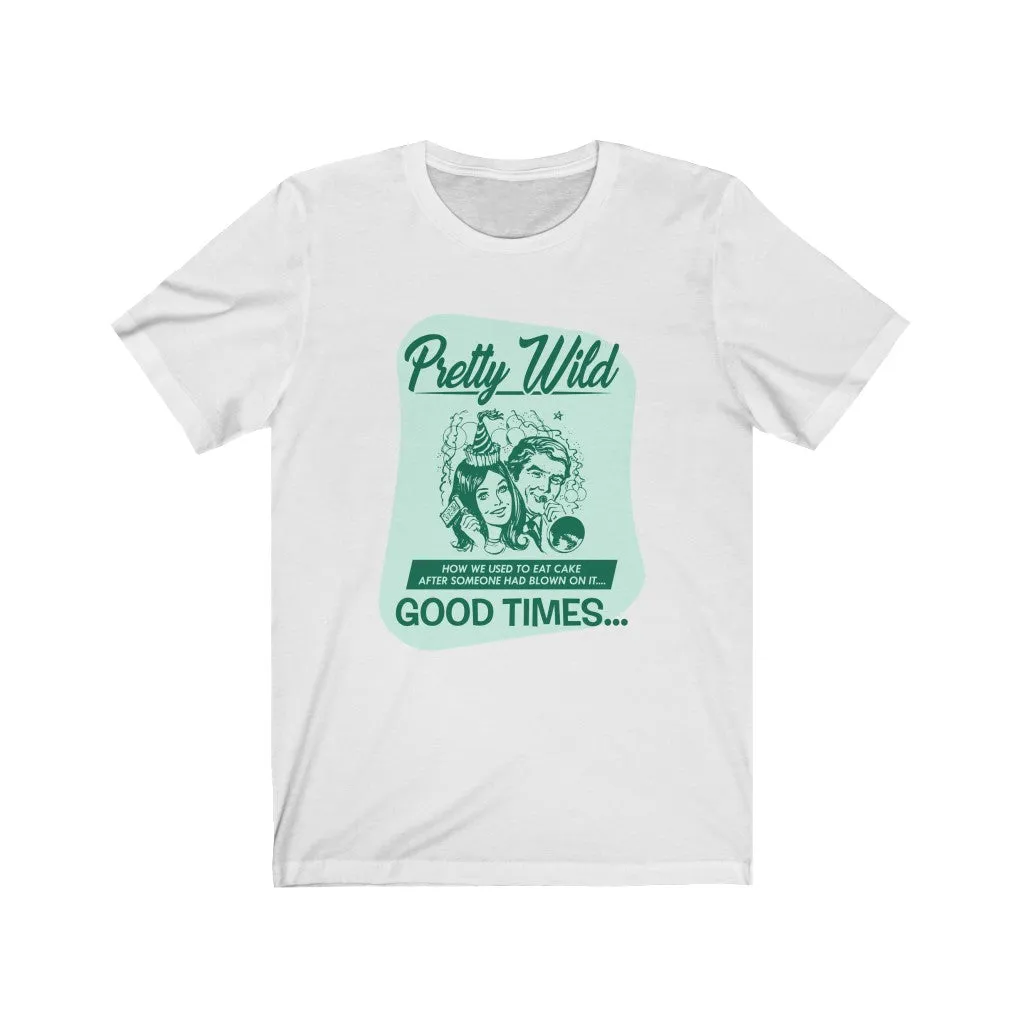 PRETTY WILD GREEN Jersey Short Sleeve Tee