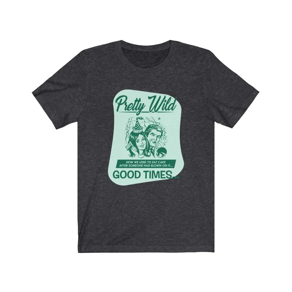 PRETTY WILD GREEN Jersey Short Sleeve Tee