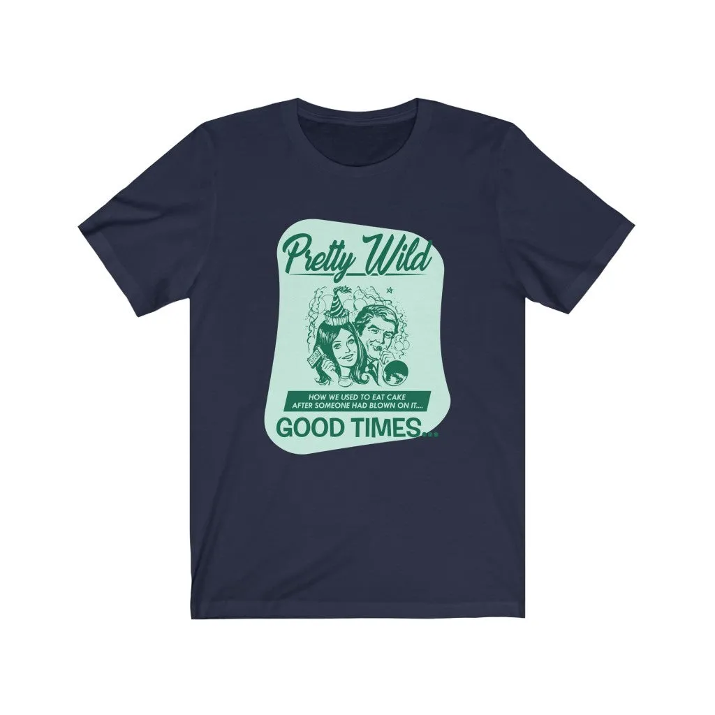 PRETTY WILD GREEN Jersey Short Sleeve Tee