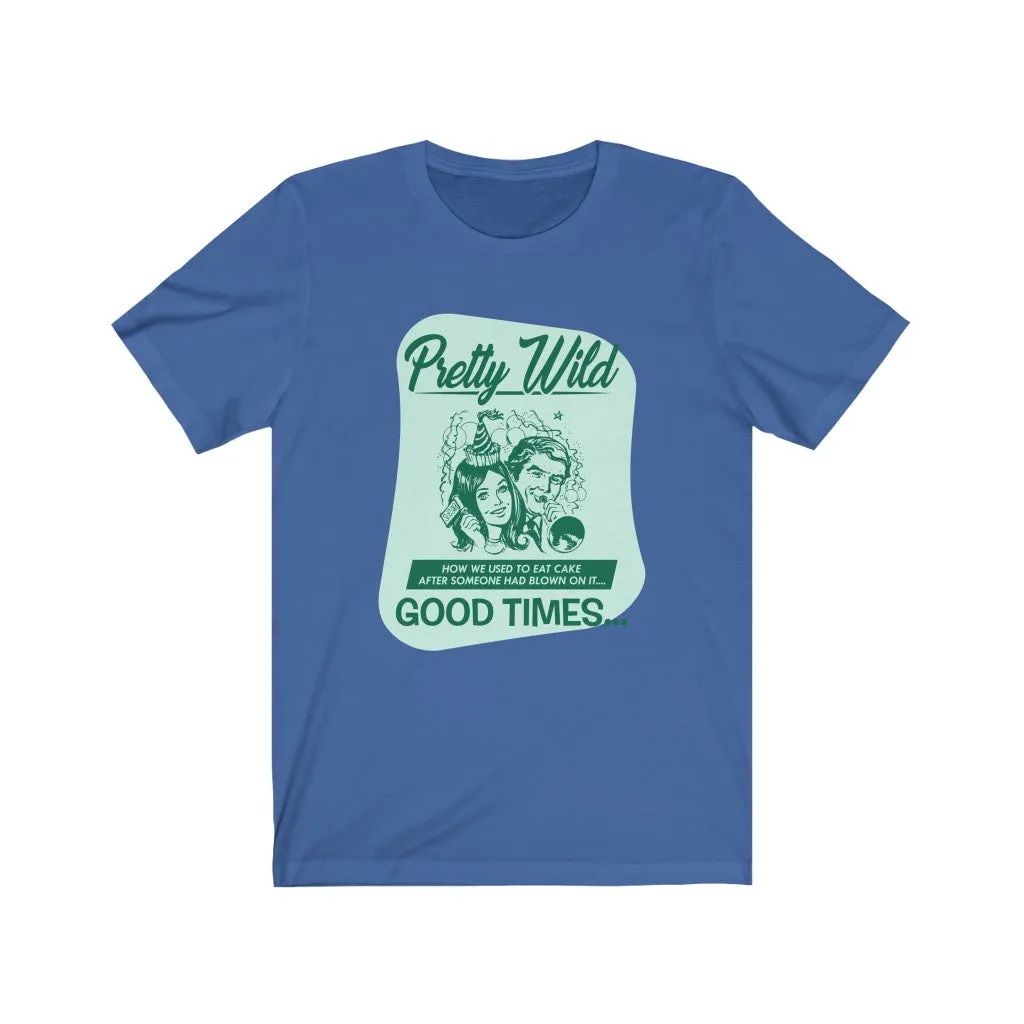 PRETTY WILD GREEN Jersey Short Sleeve Tee