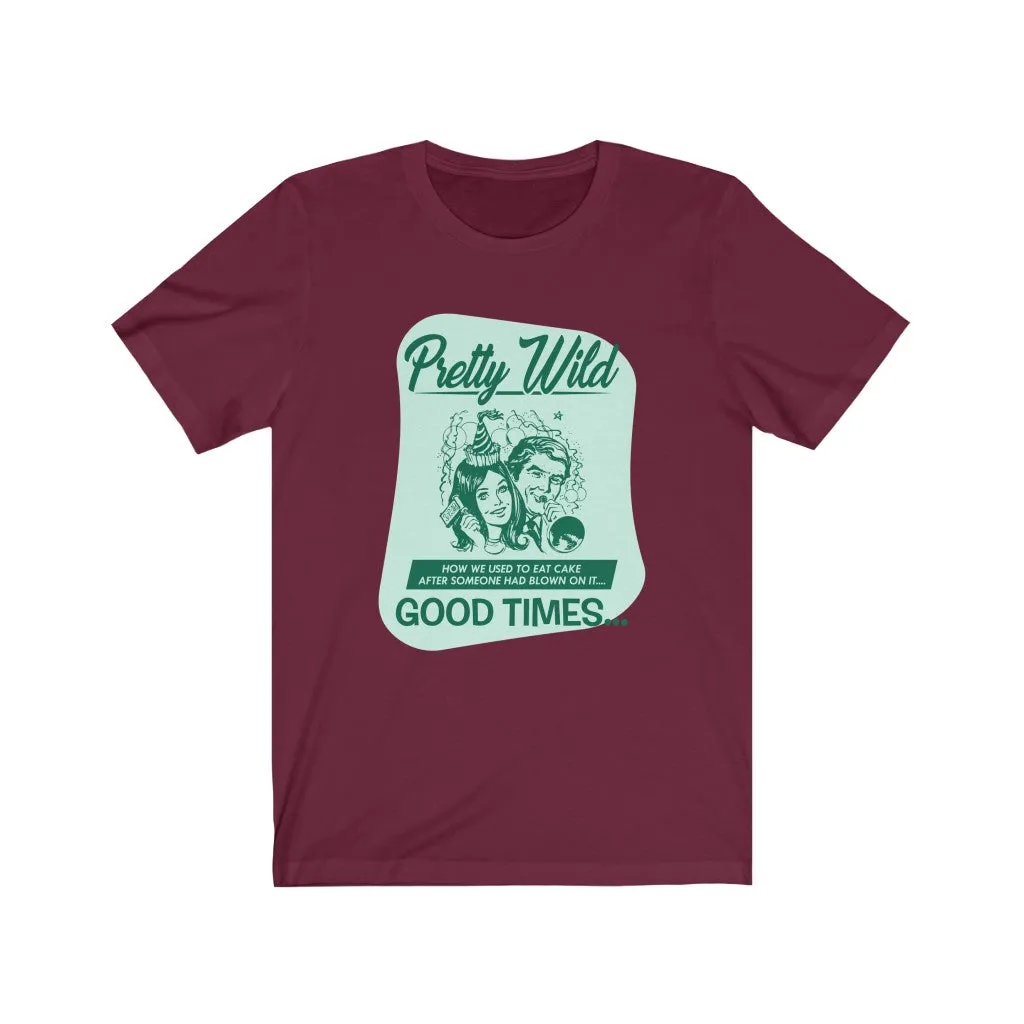 PRETTY WILD GREEN Jersey Short Sleeve Tee