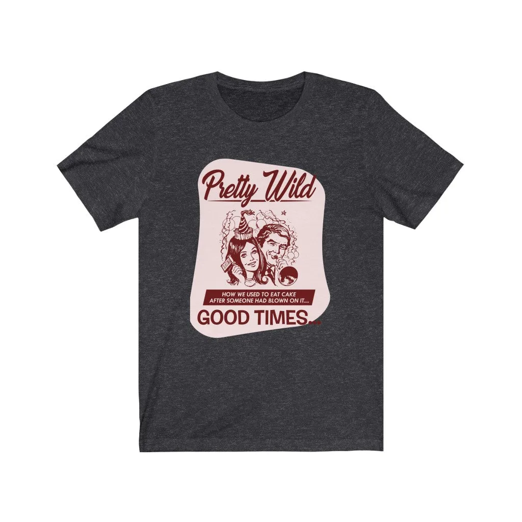 PRETTY WILD PINK Jersey Short Sleeve Tee