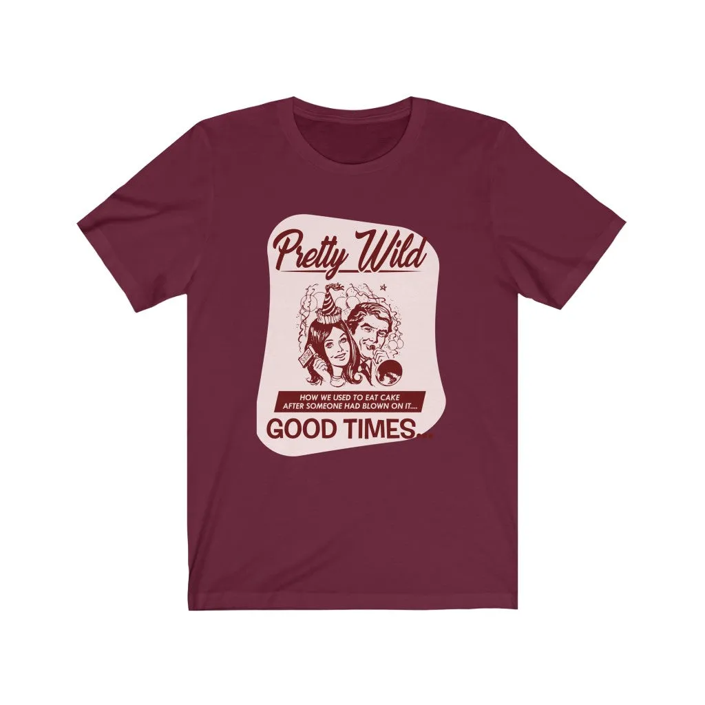 PRETTY WILD PINK Jersey Short Sleeve Tee