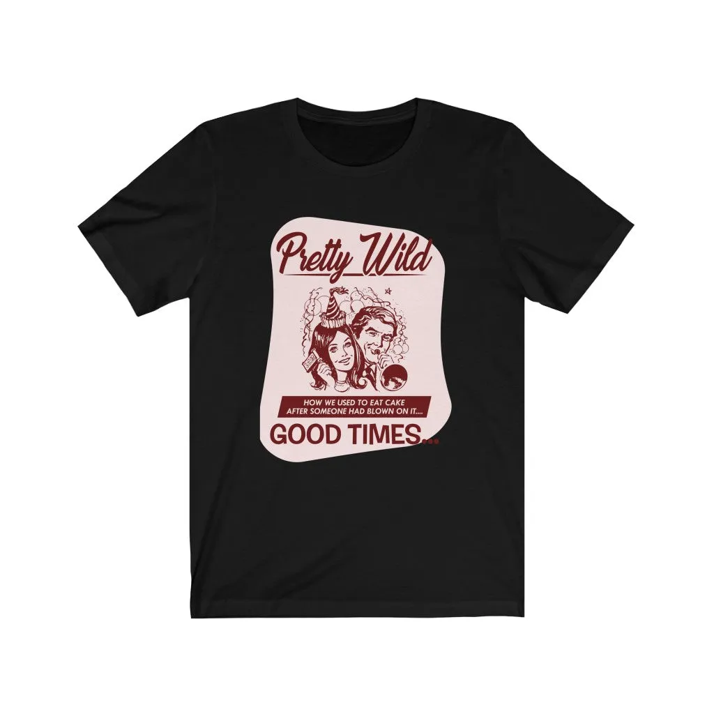 PRETTY WILD PINK Jersey Short Sleeve Tee