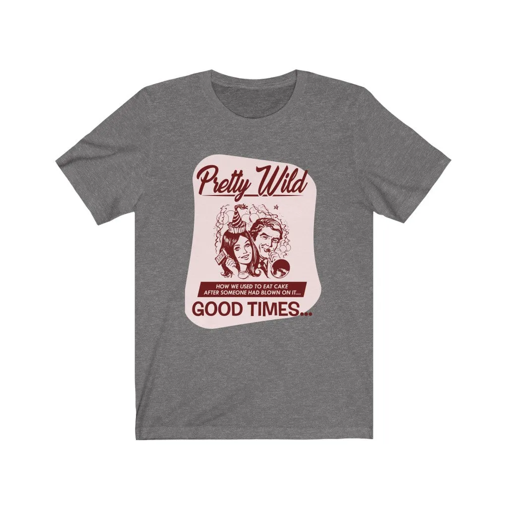 PRETTY WILD PINK Jersey Short Sleeve Tee