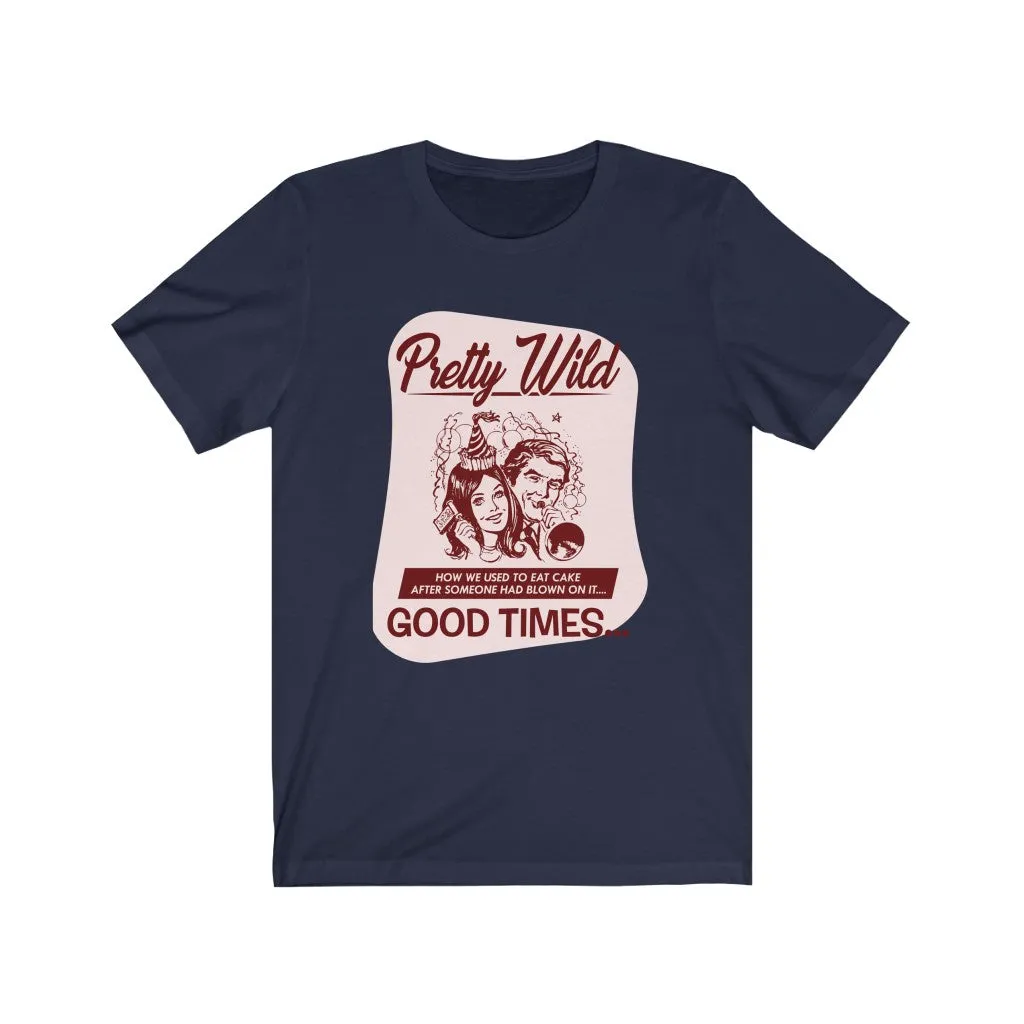 PRETTY WILD PINK Jersey Short Sleeve Tee