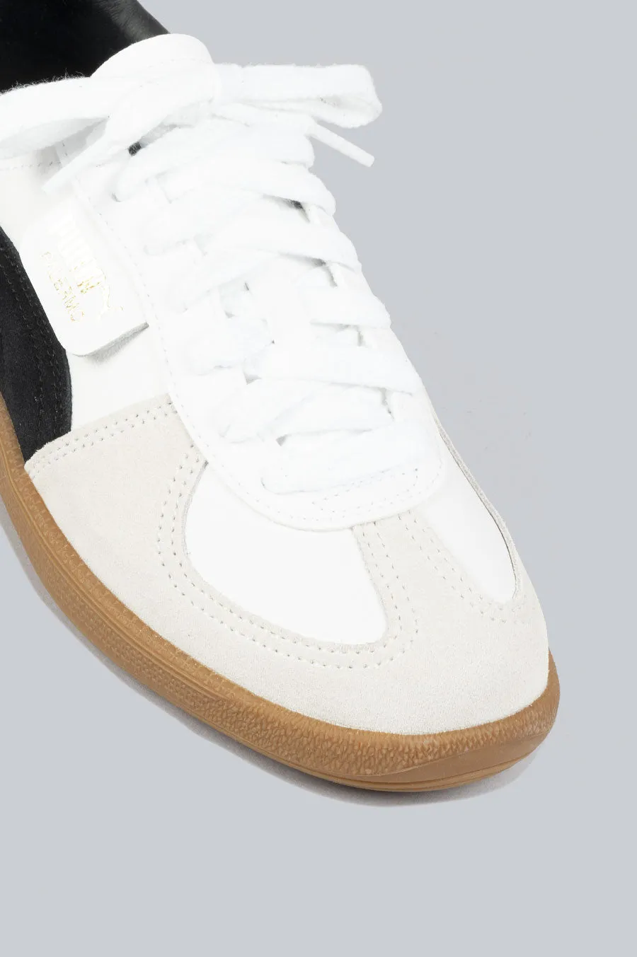 PUMA PALERMO LTH WOMEN'S WHITE BLACK