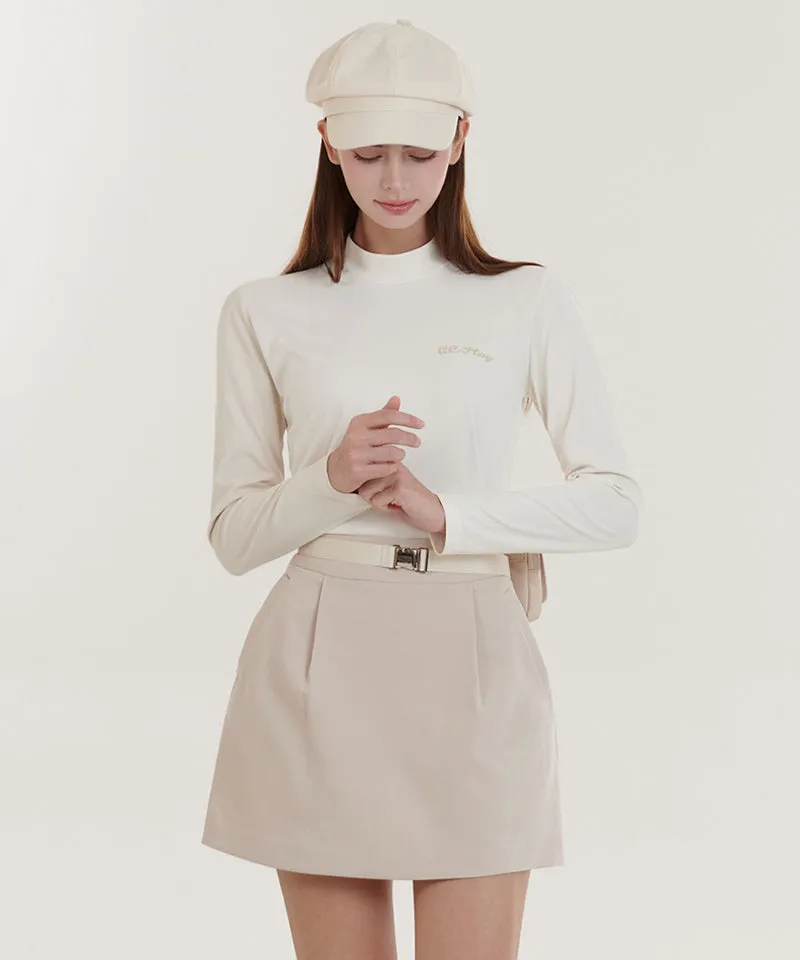 Q.C PLAY: Long Sleeve T-Shirt With Contrasting Colors - 4 Colors
