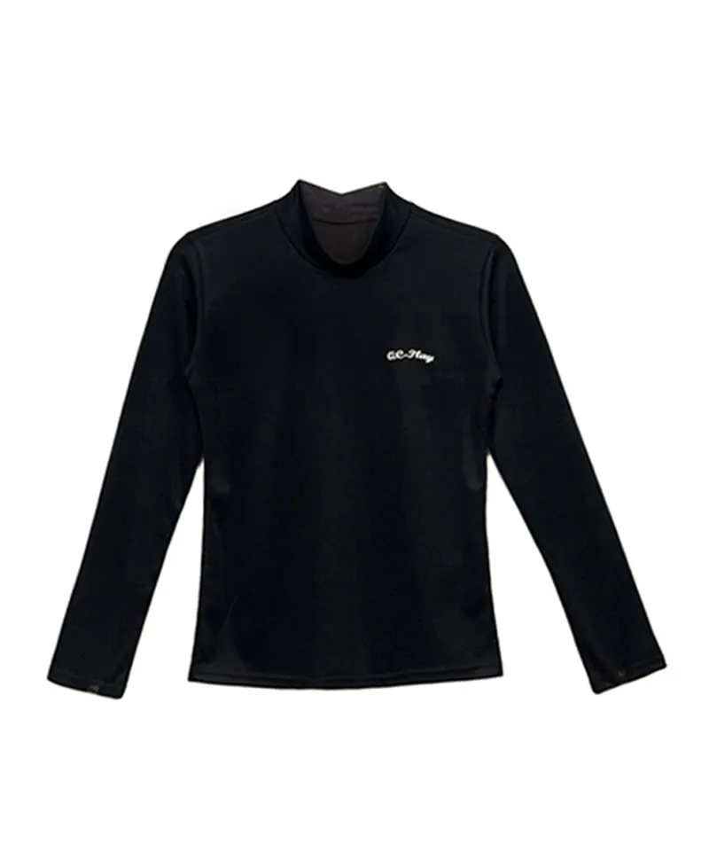 Q.C PLAY: Long Sleeve T-Shirt With Contrasting Colors - 4 Colors