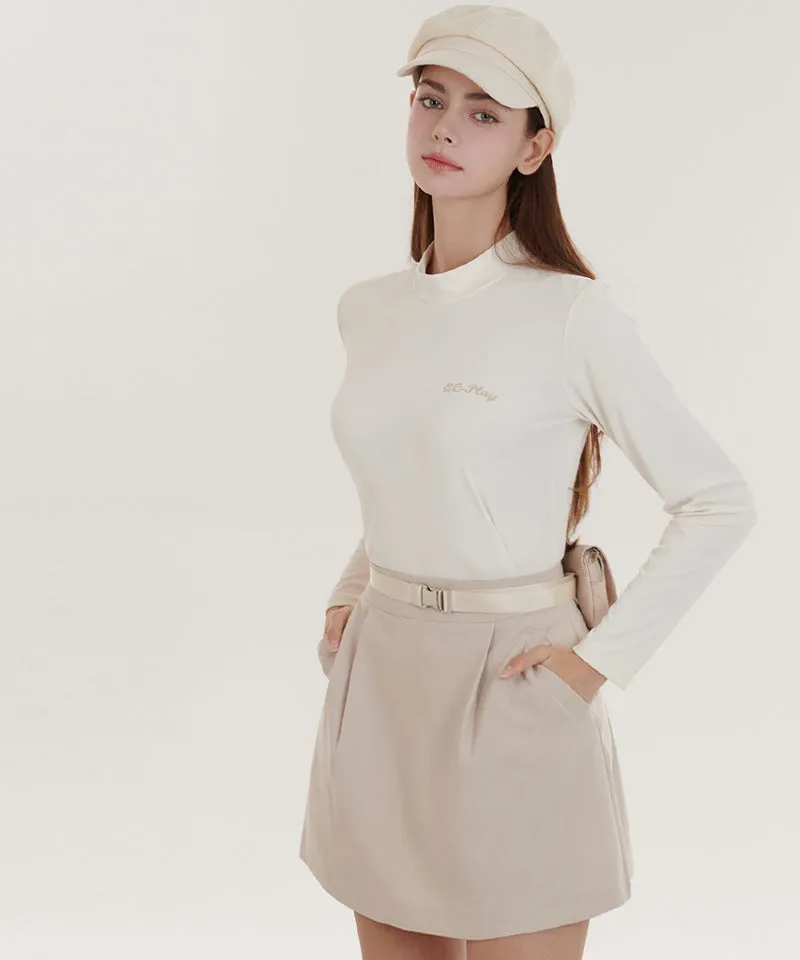 Q.C PLAY: Long Sleeve T-Shirt With Contrasting Colors - 4 Colors