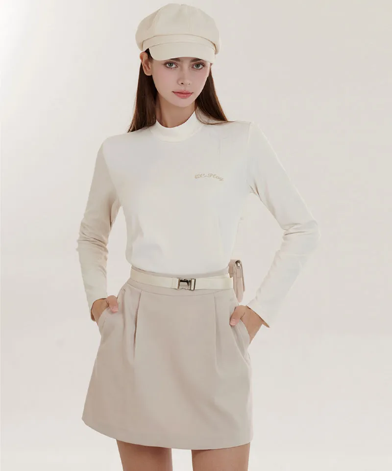 Q.C PLAY: Long Sleeve T-Shirt With Contrasting Colors - 4 Colors