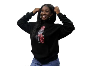 Queen Hoodie Black
