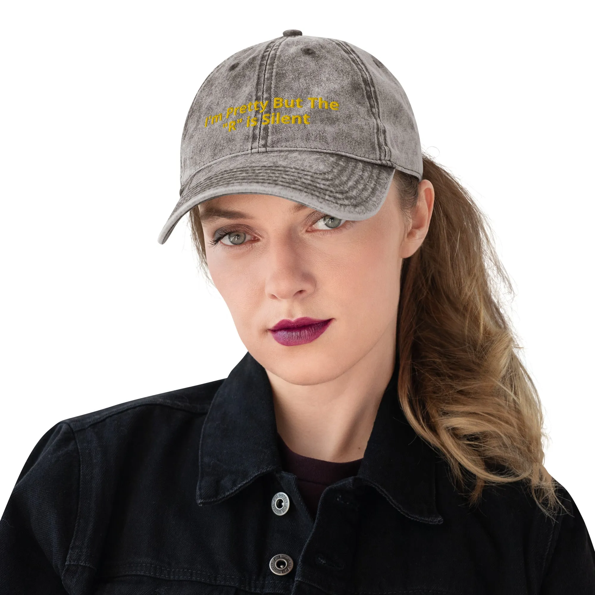 "I'm Pretty" Vintage Cotton Twill Cap