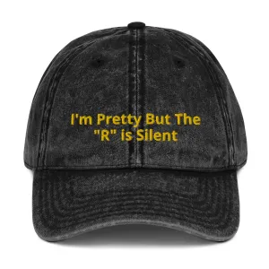 "I'm Pretty" Vintage Cotton Twill Cap