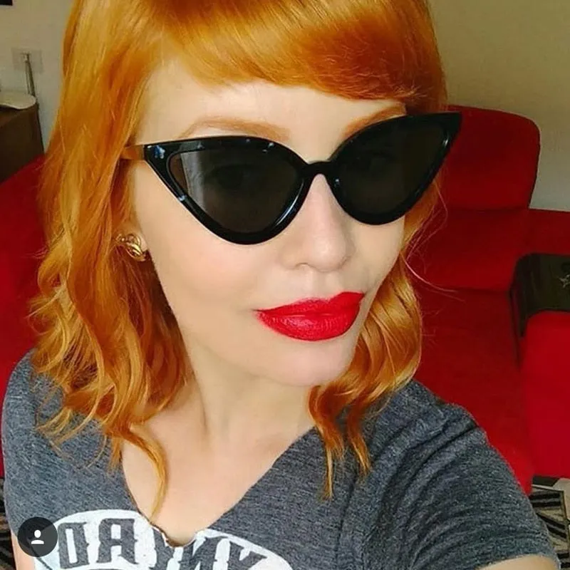 "Kool Kitty" Cat Eye Women's Sunglasses - 7 Color Options