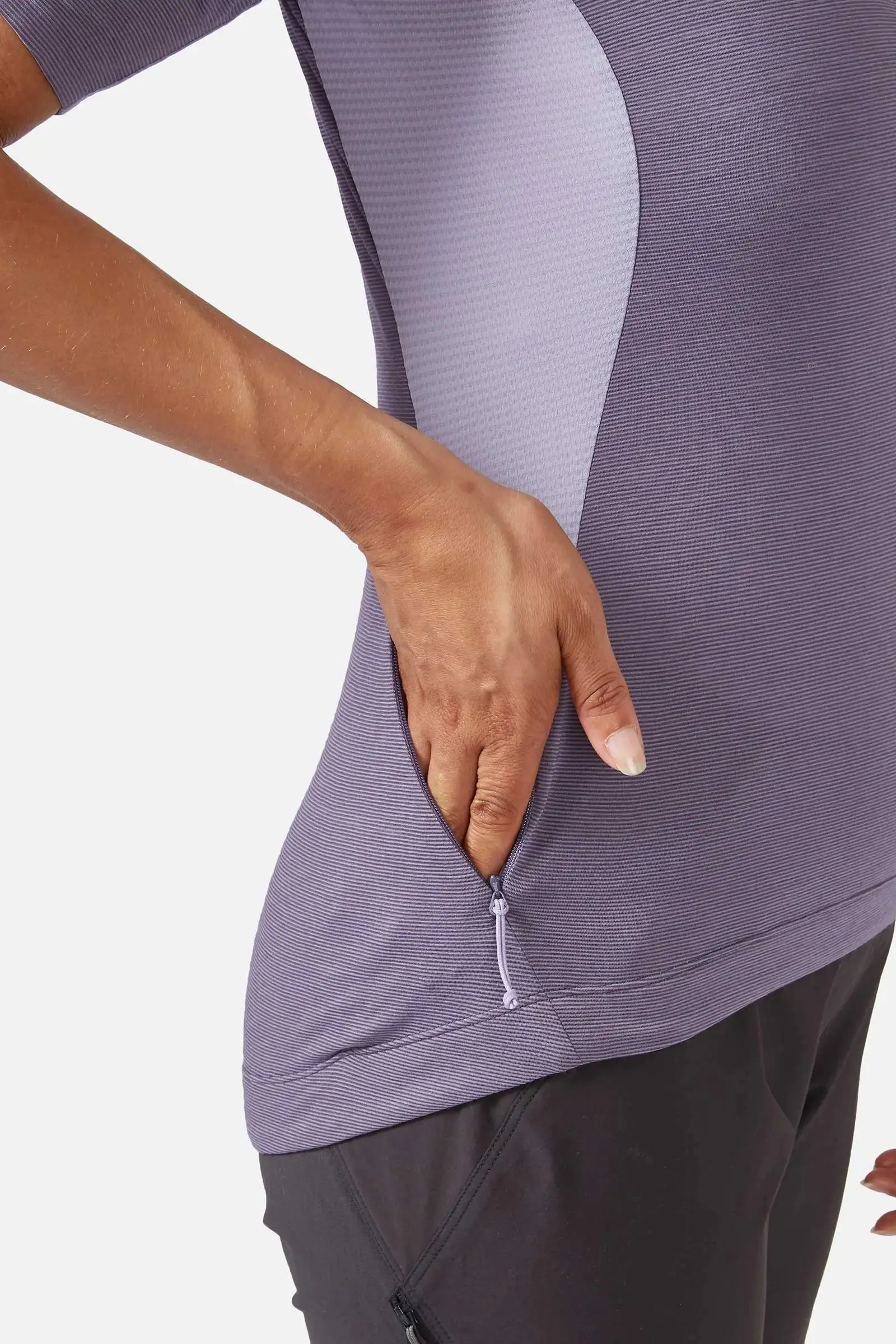 Rab Women's Cindercrino Zip Tee