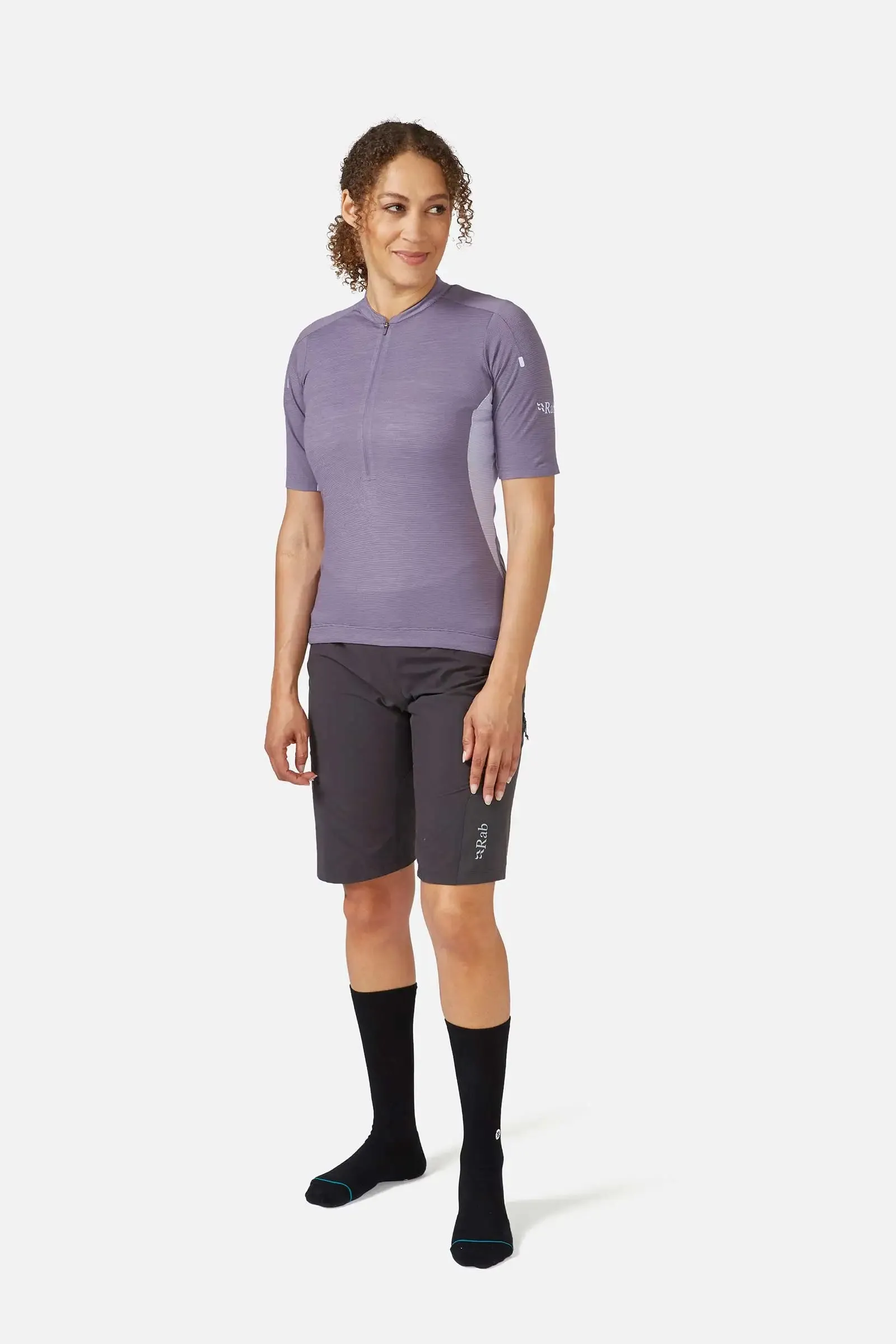 Rab Women's Cindercrino Zip Tee