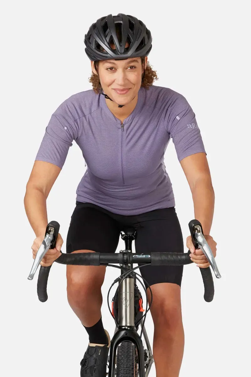 Rab Women's Cindercrino Zip Tee