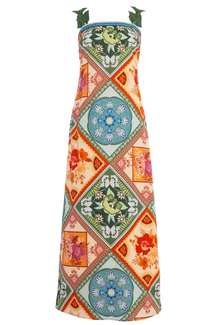 Raleigh Dress (Neon Tile)