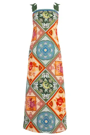 Raleigh Dress (Neon Tile)