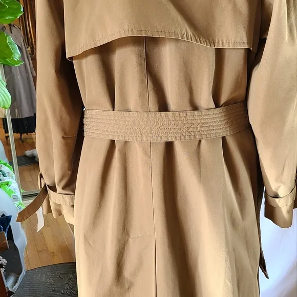 Rare VINTAGE retro 1980s NEIL MARTIN TRENCH COAT sm /med Women's /Unisex…