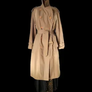Rare VINTAGE retro 1980s NEIL MARTIN TRENCH COAT sm /med Women's /Unisex…