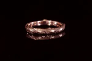 ROSE GOLD BRANCH TWIG RING