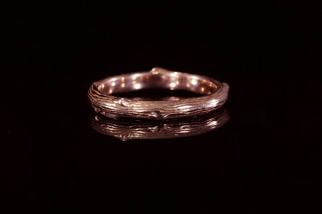 ROSE GOLD BRANCH TWIG RING