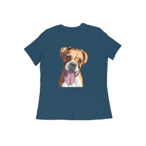 Round Neck T-Shirt (Women) - Bright As A Boxer (16 Colours)