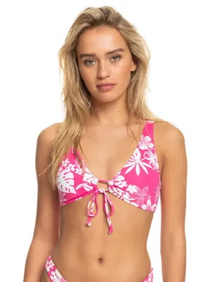 Roxy Printed Beach Classics Elongated Bikini Top