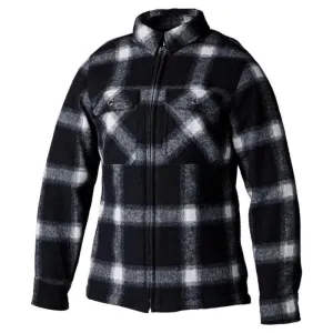 RST Brushed CE Ladies Textile Shirt Black / White