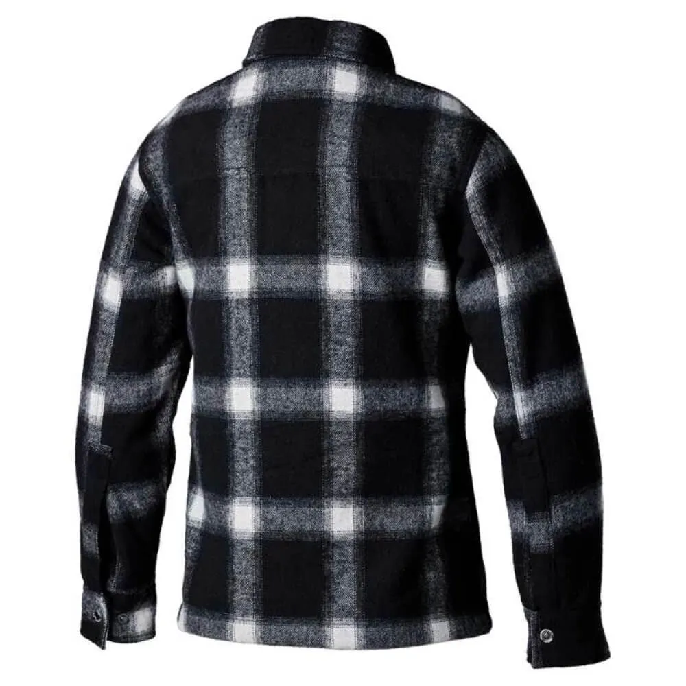 RST Brushed CE Ladies Textile Shirt Black / White