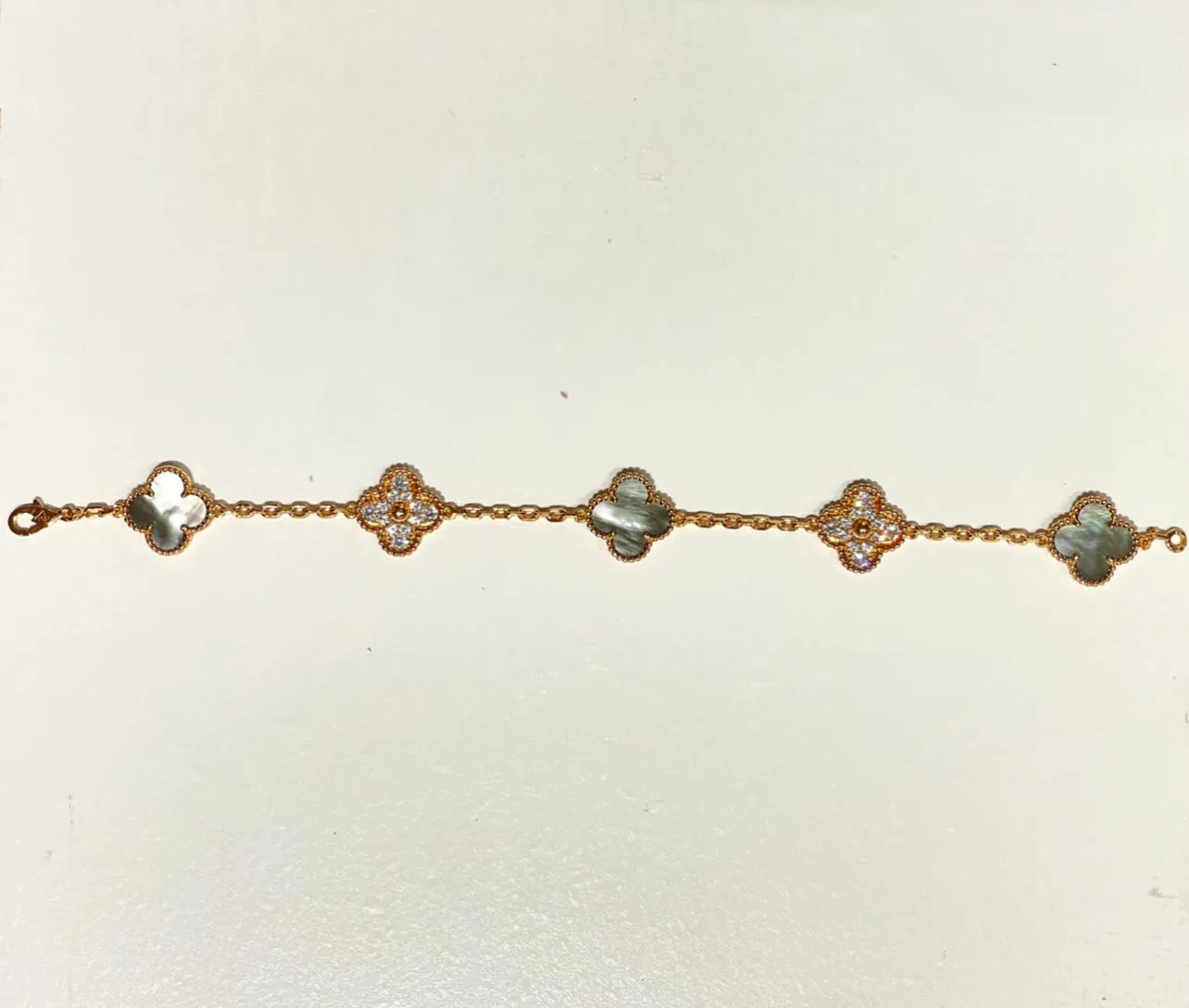S925 Clover Charm Bracelets
