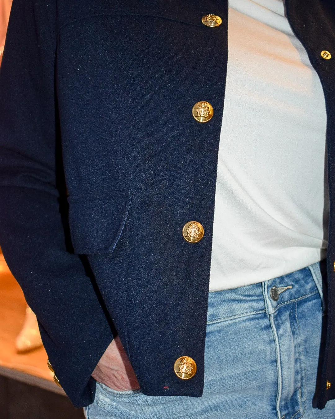 SAIL AWAY JACKET  - NAVY