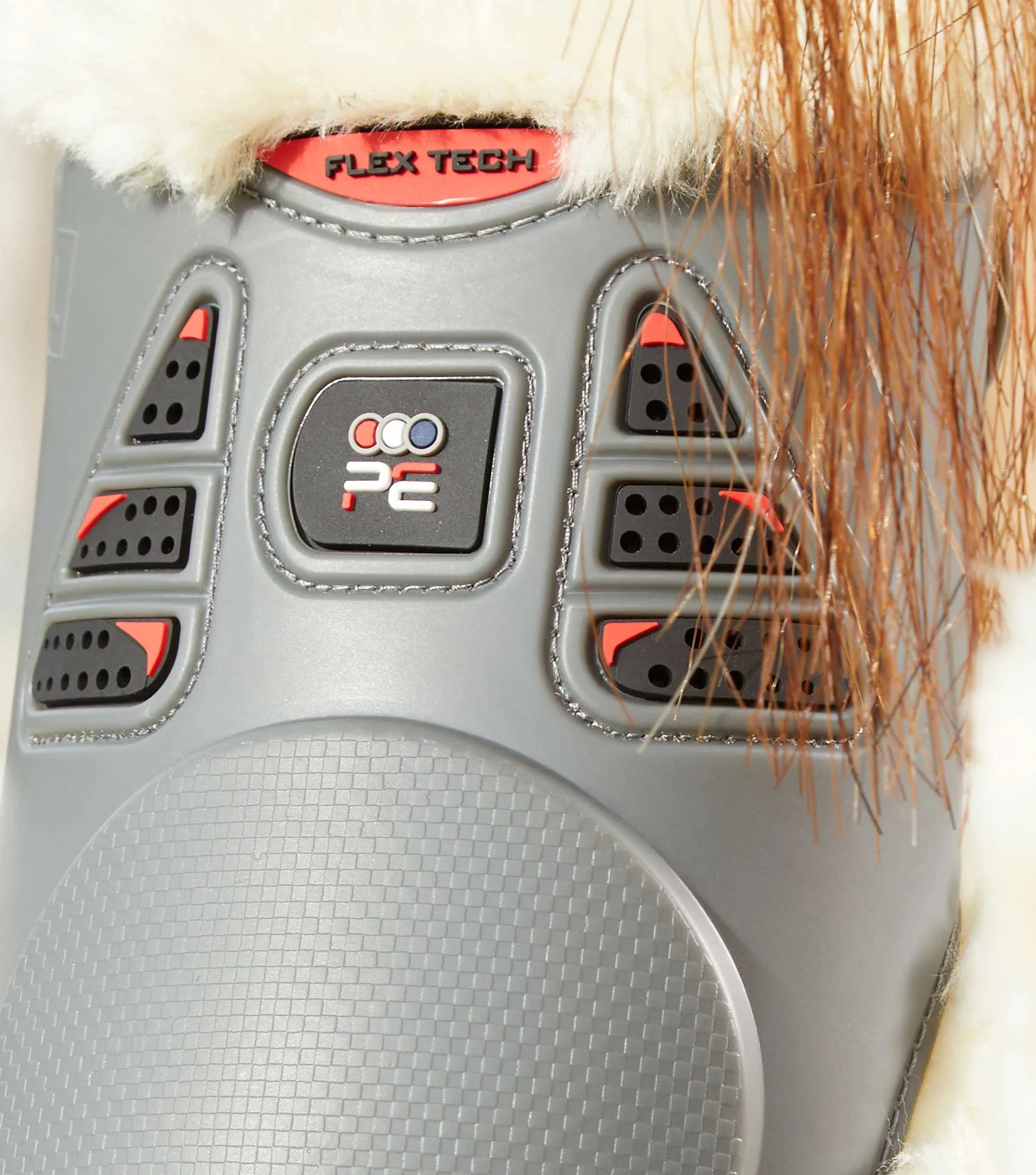 Sale Techno Wool Fetlock Boots Grey