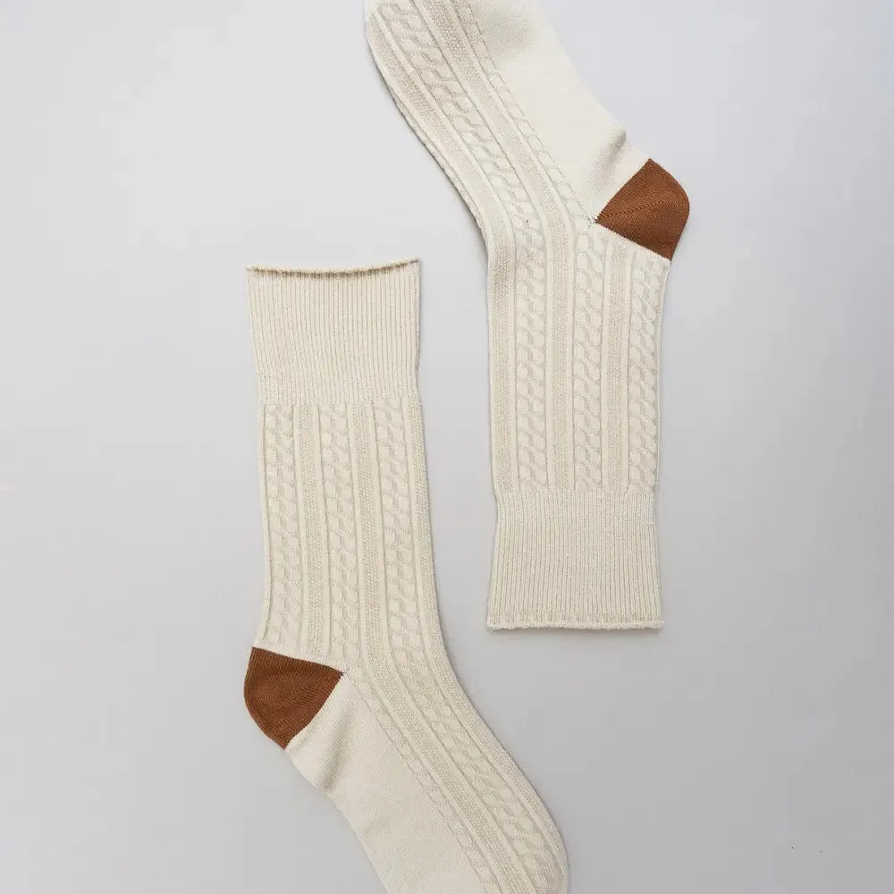 Scalloped Edge Socks