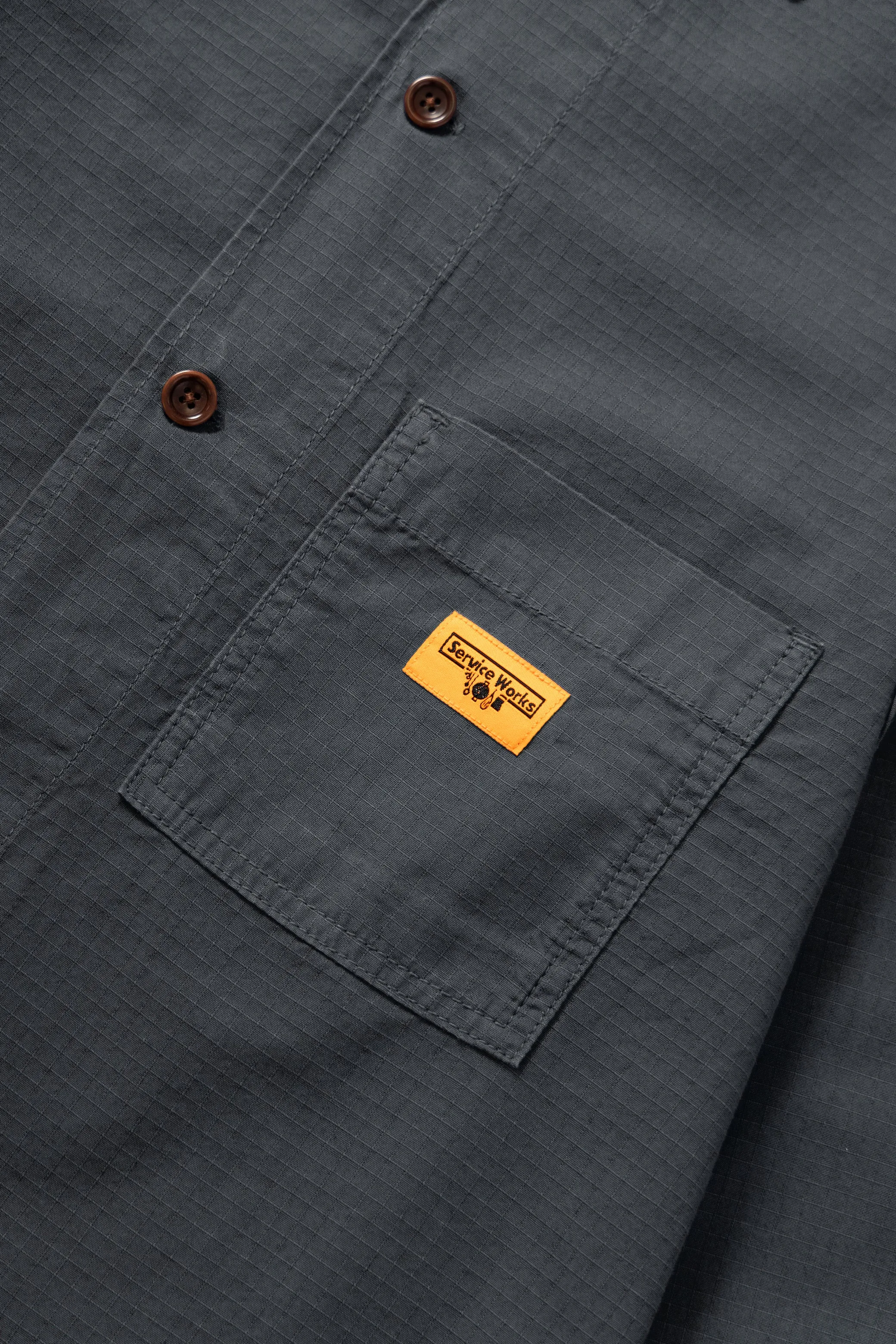 Service Works: Ripstop FOH Jacket - Washed Black