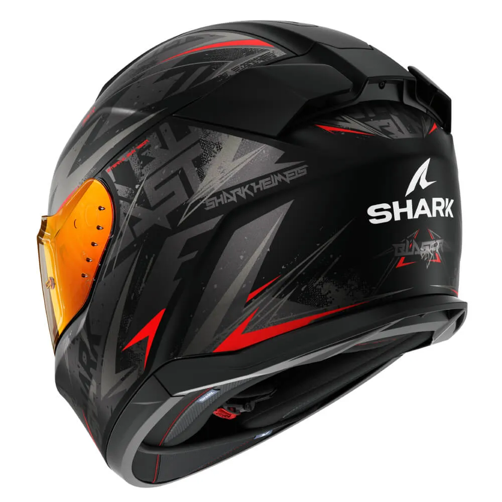 Shark D-Skwal 3 Helmet Blast-R Matt Black / Anthracite / Red