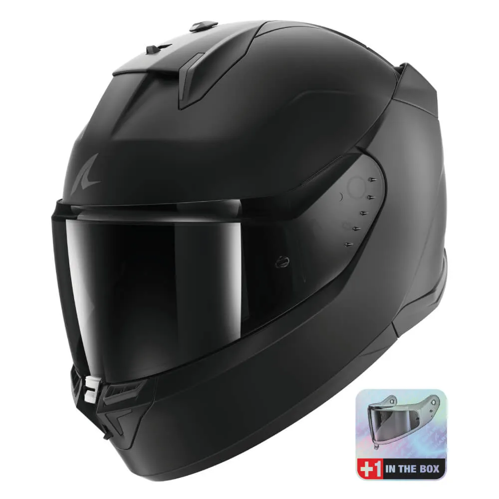 Shark D-Skwal 3 Helmet Dark Shadow Matt Black
