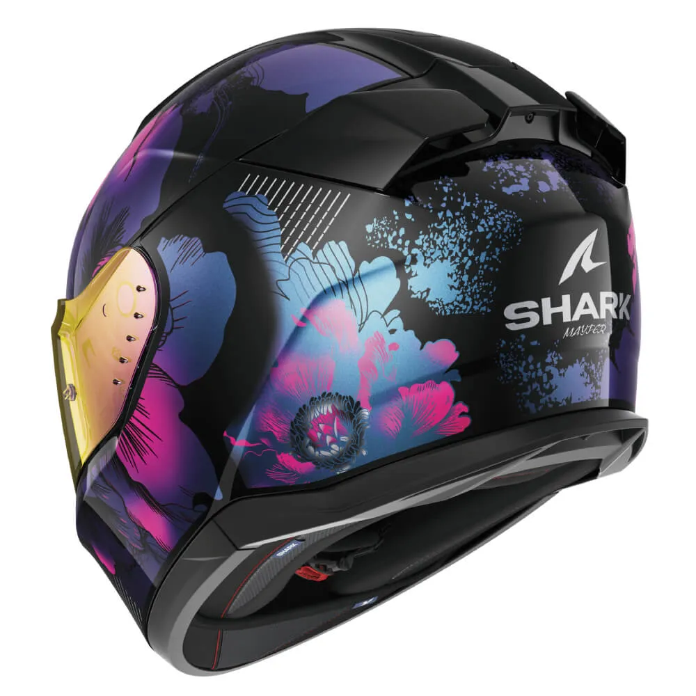 Shark D-Skwal 3 Helmet Mayfer Black / Blue / Violet