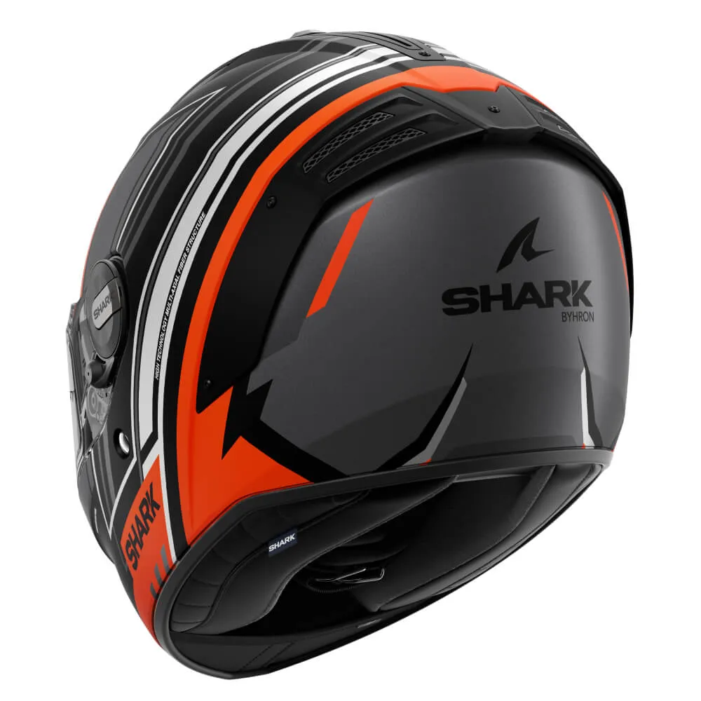 Shark Spartan RS Helmet Byhron Matt Black / Orange