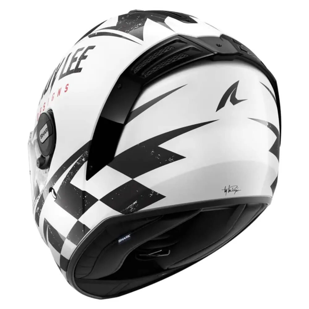 Shark Spartan RS Helmet Raceshop White / Black / Red