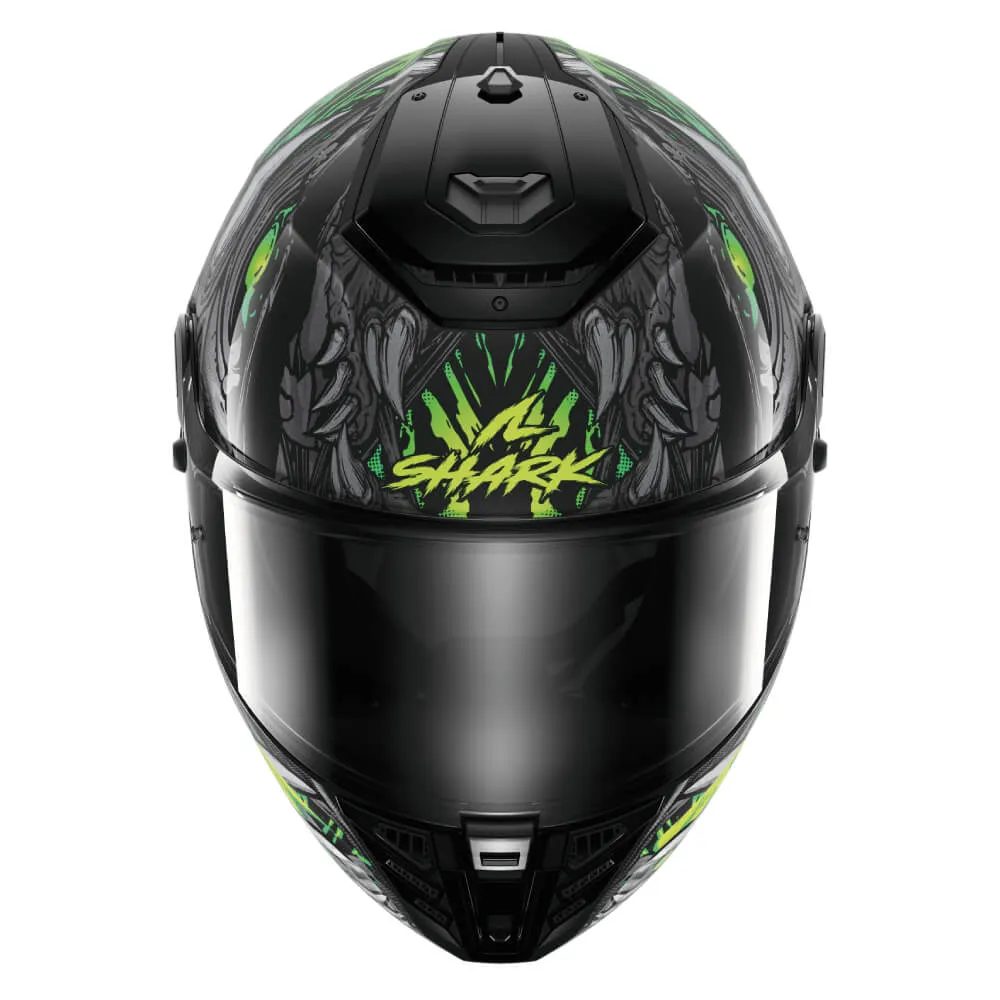 Shark Spartan RS Helmet Shaytan Black / Green / Anthracite