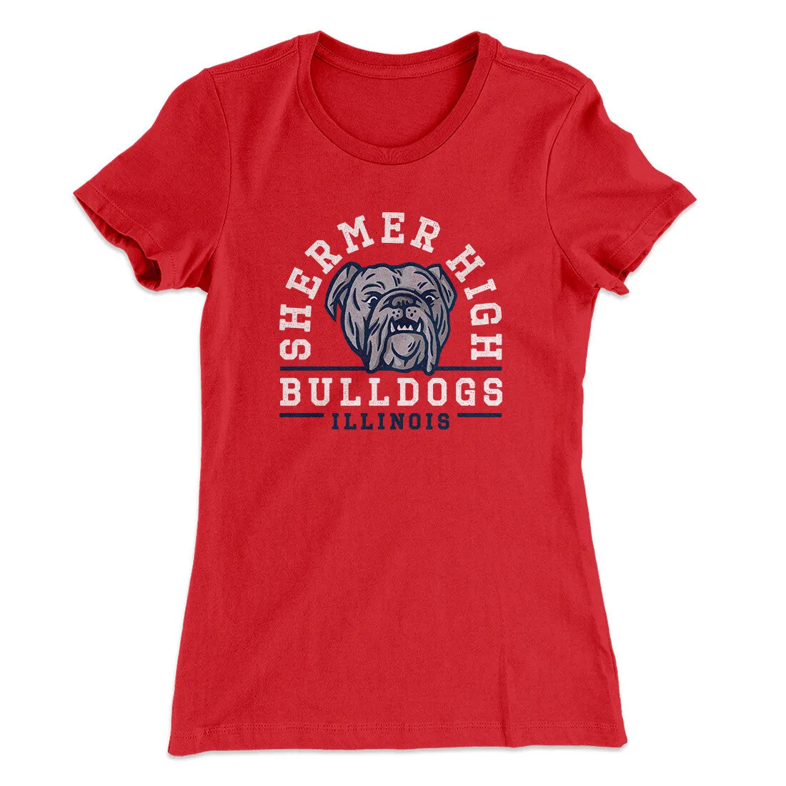 Shermer High Bulldogs Women's T-Shirt