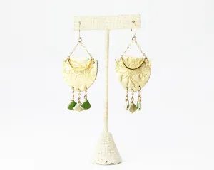 Shield Earring / Golden Elemental
